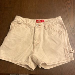 Dickie’s Cream Cargo Shorts